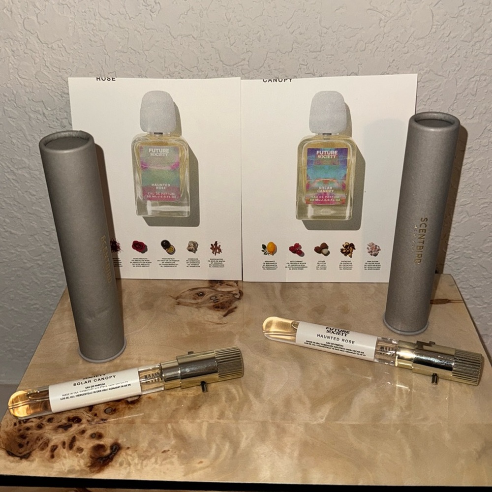 Set of 2 ScentBird sprays: Future Society scents